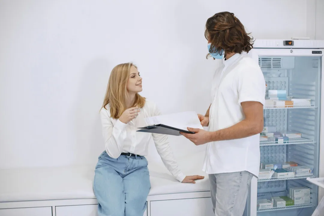 Doctor consultation with a patient